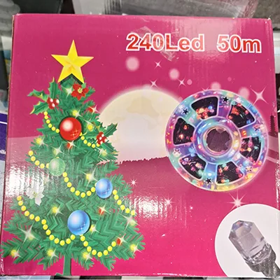 Catena di illuminazione «240 LED 50M» (Merry Christmas)