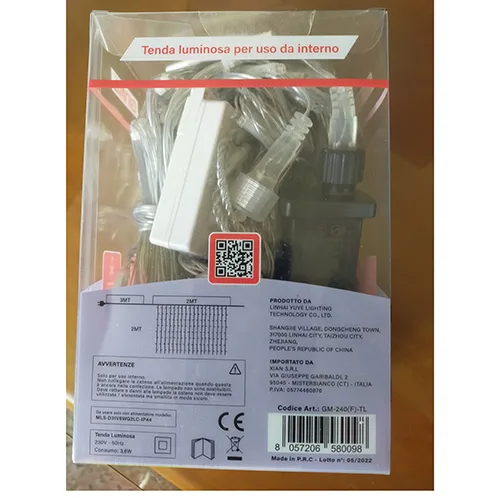 Catena di illuminazione «240 led» — foto 3 dell'alert SR/00805/25
