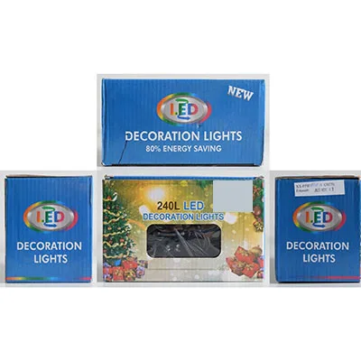 Catena di illuminazione «240L LED DECORATION LIGHTS» — foto 3 dell'alert A12/03583/24