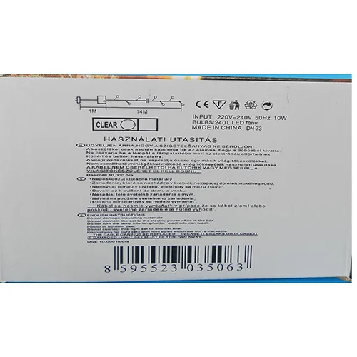 Catena di illuminazione «240LED Karácsony égo» — foto 3 dell'alert SR/03250/25