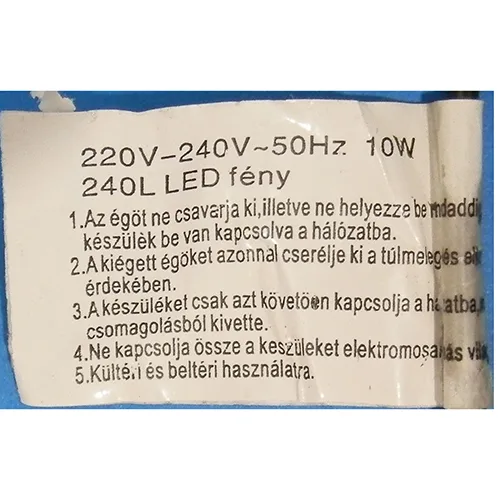 Catena di illuminazione «240LED Karácsony égo» — foto 5 dell'alert SR/03250/25