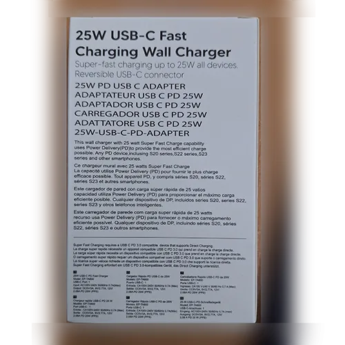 Adattatore da viaggio «25W PD Adapter, USB-C» — foto 2 dell'alert SR/01344/26