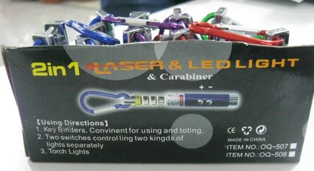 puntatore laser «2in1 Laser & LED Light» — foto 2 dell'alert A12/0771/14