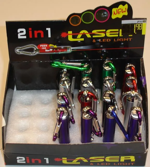Puntatori laser «2in1 Laser & led light» — foto 2 dell'alert A12/1327/13