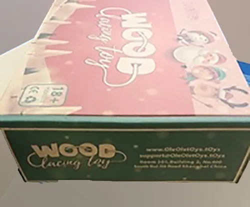 Giocattolo di legno «2Pc Wood Lacing Toy» — foto 2 dell'alert A12/01435/20