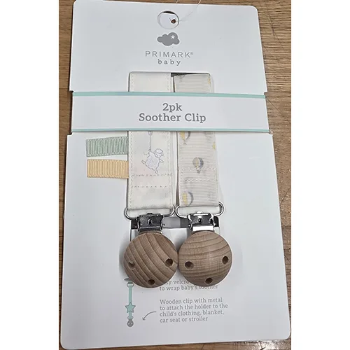 Porta succhietti «2pk Balloon Soother Clip» (Primark)