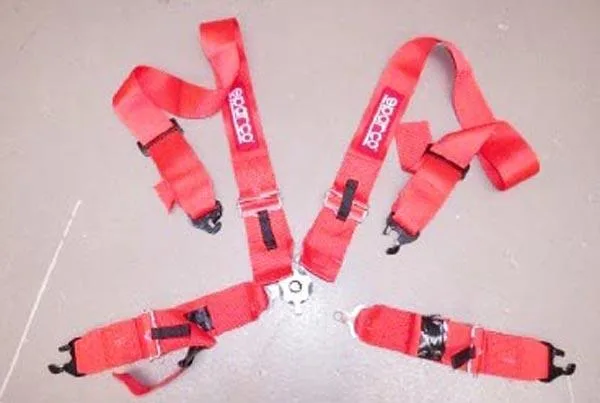Imbracatura da corsa a motore «3" 4 / 6 POINT HARNESS Red/Black/Blue QUICK RELEASE CAMLOCK (COUNTERFEIT)» — foto 4 dell'alert A12/1647/15