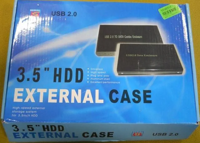 Custodia esterna HDD «3.5" HDD External Case» — foto 1 dell'alert A12/0011/13