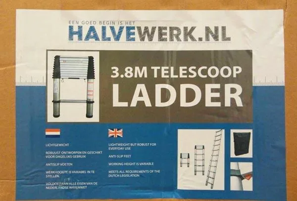 Scala telescopica «3.8M TELESCOOP LADDER» — foto 3 dell'alert A12/0631/16