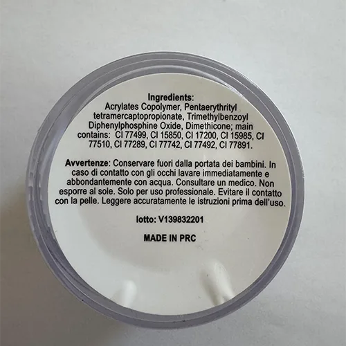 Smalto per unghie in gel «3 in 1 Builder Gel - 7 Clear White» — foto 3 dell'alert SR/01689/26