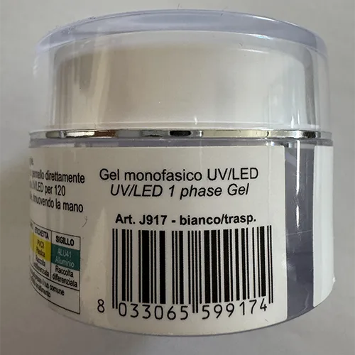 Smalto per unghie in gel «3 in 1 Builder Gel - 7 Clear White» — foto 4 dell'alert SR/01689/26