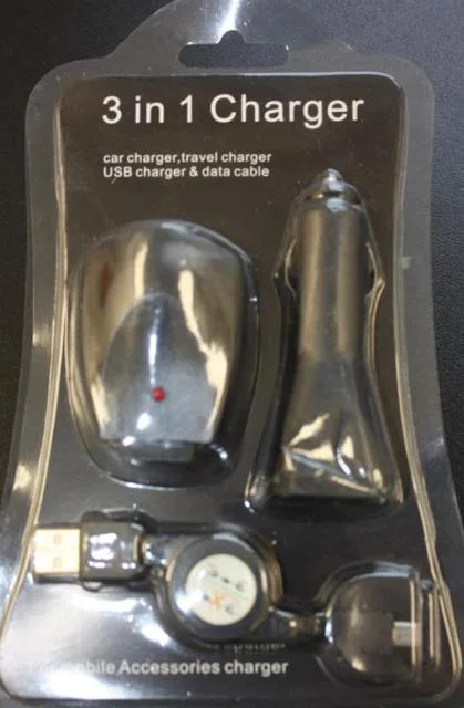 Caricabatterie «3 in 1 Charger» — foto 2 dell'alert A12/0714/13