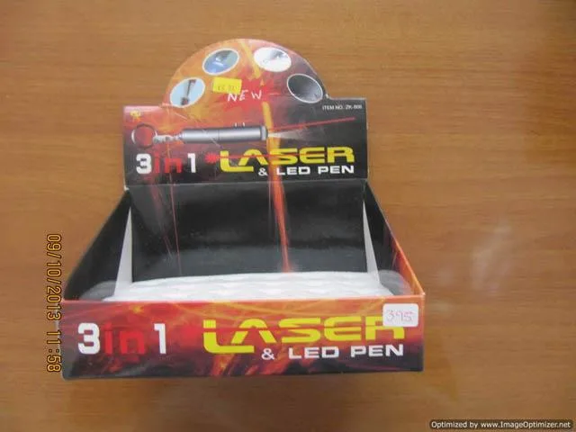 Puntatore laser «3 in 1  LASER &amp; LED PEN» — foto 1 dell'alert A12/1582/13