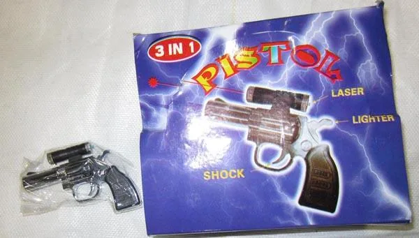Accendino per novità «3 in 1 Pistol» (Unknown)
