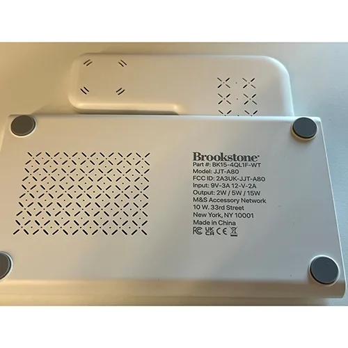 Stazione di ricarica «3-in1 Foldable Wireless Charging Stand» — foto 3 dell'alert A12/00826/24