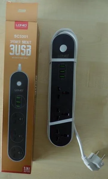 Cavo di estensione della rete «3 POWER SOCKET» (LDNIO)