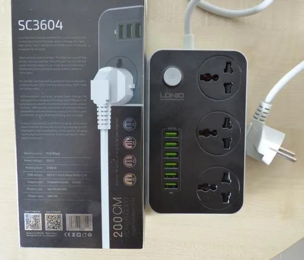 Cavo di estensione della rete «3 POWER SOCKET» — foto 4 dell'alert A12/0832/18