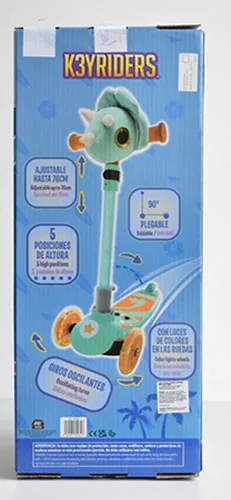 Scooter giocattolo «3 W SCOOTER CON PELUCHE SAURUS» — foto 3 dell'alert A12/01854/23