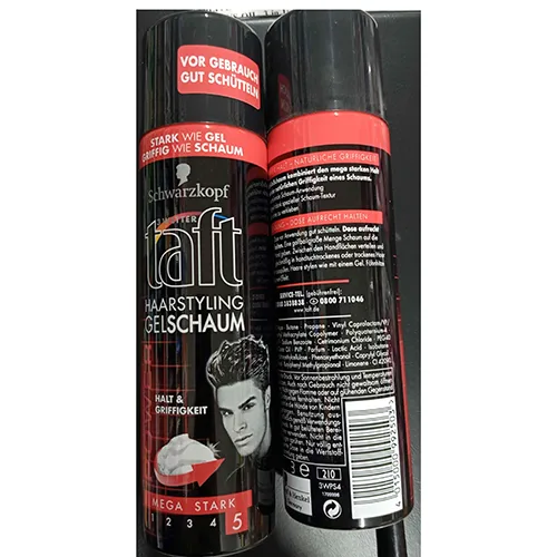 Schiuma di gel per capelli «3 WETTER MEGA STARK 5» (Schwarzkopf)