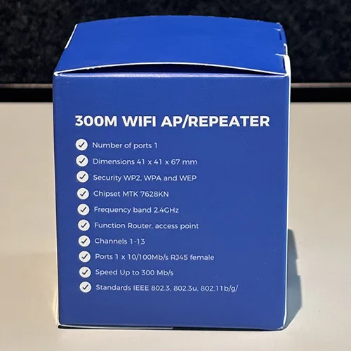 Ripetitore Wi-Fi «300M WIFI AP/REPEATER» (ALLTEQ)