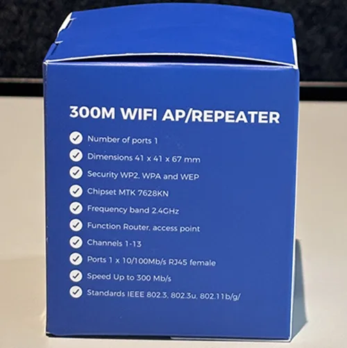 Ripetitore Wi-Fi «300M WIFI AP/REPEATER» — foto 2 dell'alert SR/00984/26