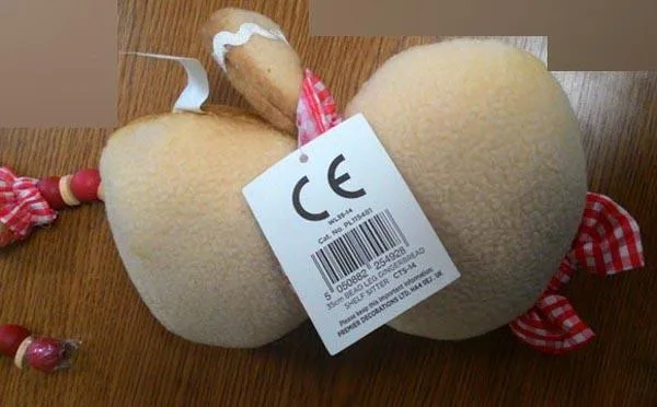 Giocattolo morbido «35cm Bead leg Gingerbread Shelf Sitter» — foto 2 dell'alert A12/1774/16