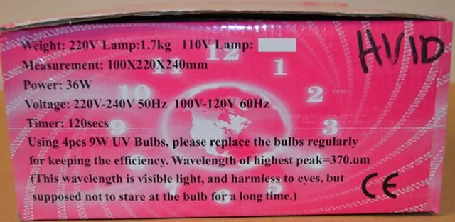 Lampada UV per unghie «36 W Gel Curing UV Lamp KEIMEI-36» — foto 2 dell'alert A12/1094/14