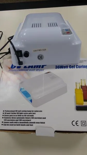 Lampada per unghie UV «36WATT Gel curing professional nail dryer» — foto 4 dell'alert A12/1378/19