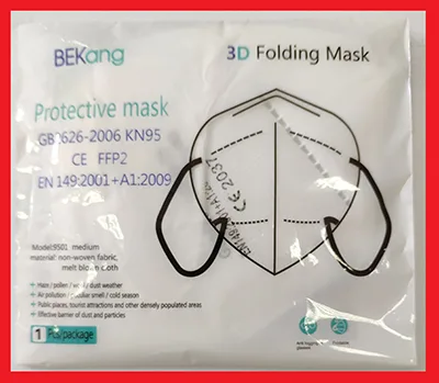 Maschera filtro particella «3D Folding Mask» — foto 4 dell'alert INFO/00153/20