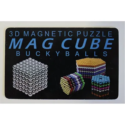 Giocattolo magnetico «3d Magnetic Puzzle Mag Cube Buckyballs» — foto 4 dell'alert A12/02285/24