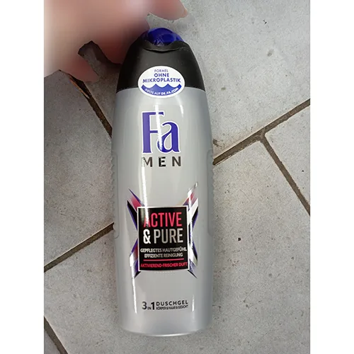 Gel doccia «3i1 shower gel ACTIVE &amp; PURE MEN» (Fa MEN)