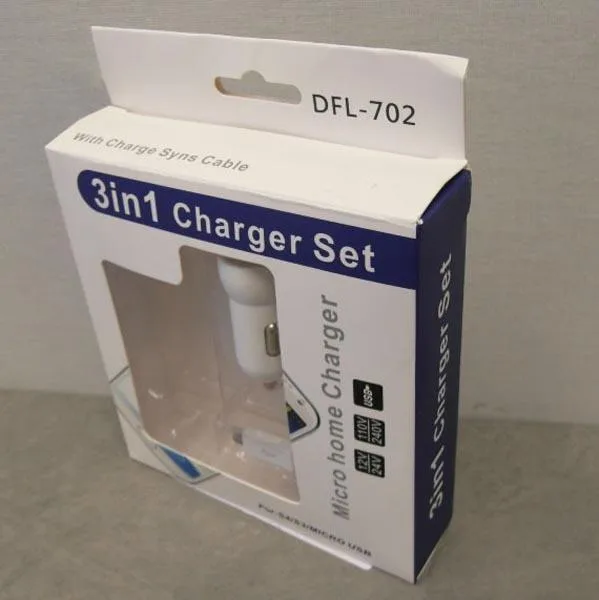 Caricabatterie USB «3in1 Charger Set / Micro home Charger» — foto 1 dell'alert A12/1132/16