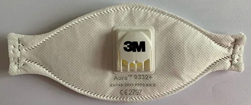 Maschera filtro particella «3M AURA 9332 +» — foto 2 dell'alert INFO/00174/20