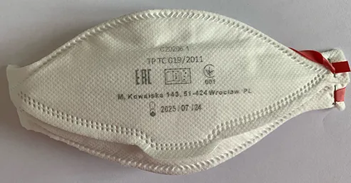 Maschera filtro particella «3M AURA 9332 +» — foto 4 dell'alert INFO/00174/20