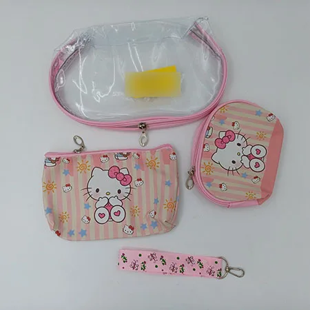Borsa di trucco «3pcs/Set Cartoon Handbag Makeup Bag» (Sanrio)