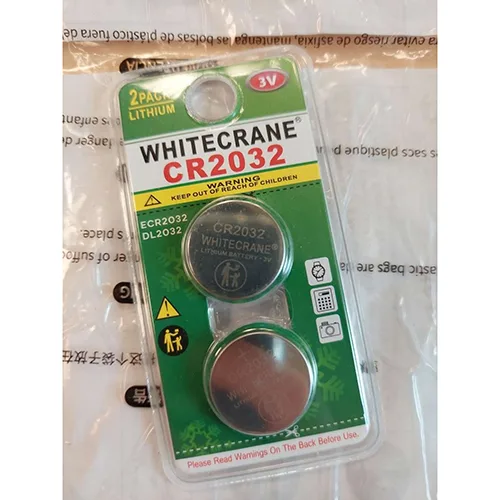 Batterie a bottone «3V WHITECRANE CR2032» — foto 2 dell'alert SR/03517/25