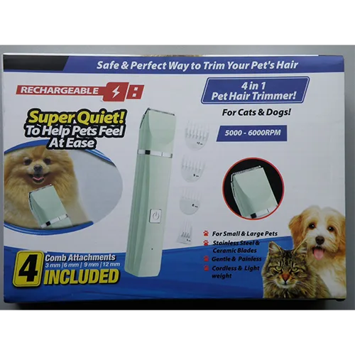 Tagliacapelli «4 in 1 Pet Hair Trimmer» — foto 1 dell'alert SR/00959/26