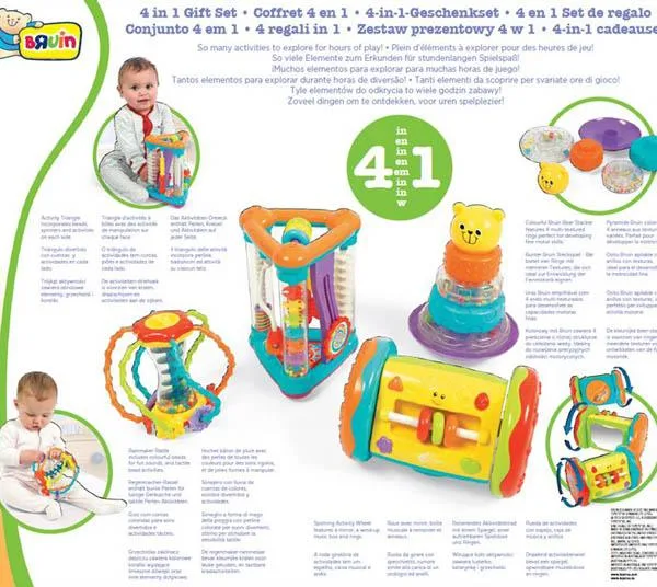 Giocattolo di attività «4 in1 Gift Set» — foto 2 dell'alert A11/0106/14