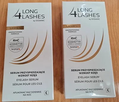 Siero delle ciglia «4 LONG LASHES; SERUM PRZYSPIESZAJACE WZROST RZES / EYELASH SERUM» — foto 1 dell'alert A12/01168/21