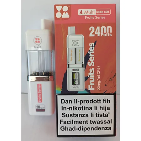 Sigaretta elettronica monouso «4 Multi 2400puffs» — foto 1 dell'alert SR/00960/25