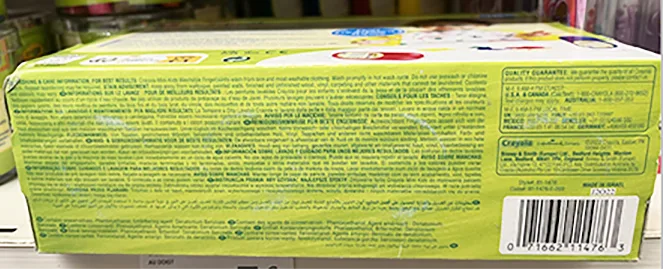 Pitture per dita «4 Tubes de peinture aux doigts lavables» — foto 2 dell'alert A12/02651/23
