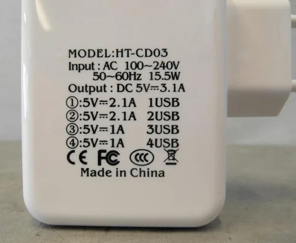 Caricabatterie USB «4 USB Power Adapter» — foto 3 dell'alert A12/1588/18