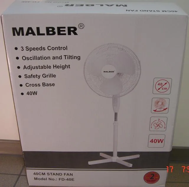 Fan del supporto «40cm Stand fan» — foto 1 dell'alert A12/0635/13