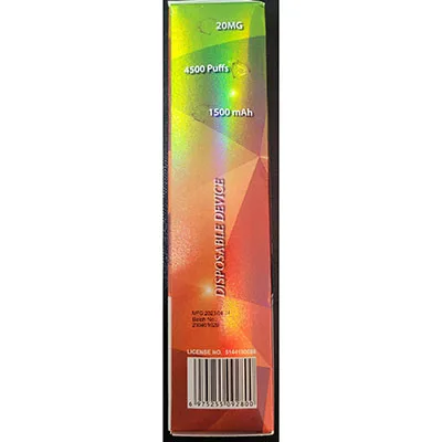 Sigaretta elettronica monouso «4500 SUNSTONE» — foto 4 dell'alert SR/00890/25