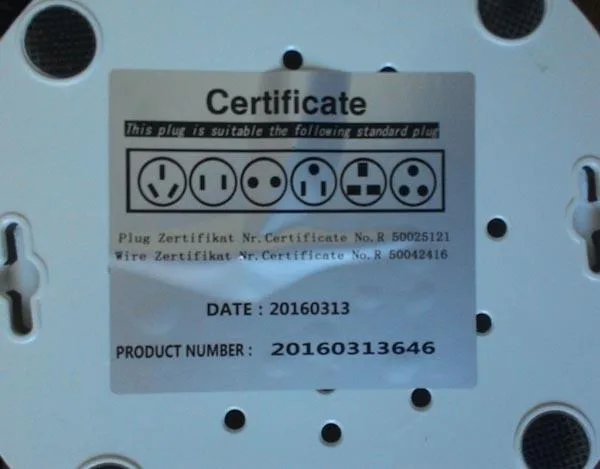 Cavo multi-plug/estensione «4D POWER SOCKET» — foto 4 dell'alert A12/0911/16