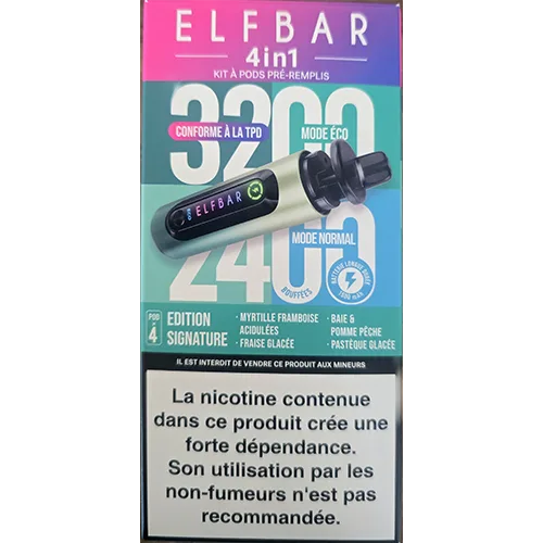 Sigaretta elettronica monouso «4in1 prefilled pod kit» — foto 1 dell'alert SR/02478/26
