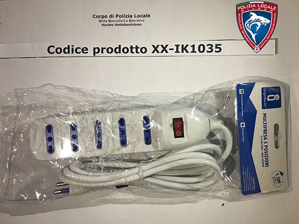 Piombo di estensione «5 WAYS SOCKET» (AIGOSTAR)