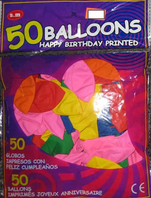 Palloncini &amp; #13; &amp; #13; «50 Balloons» (S.M.)