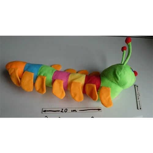 Giocattolo morbido «50 cm Coloré Inchworm Doux Belle Chenille Oreiller Peluche Développement Bébé Jouet»