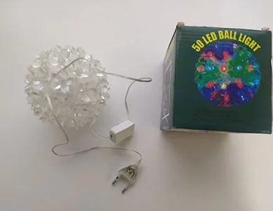 Catena di illuminazione «50 LED ball light» — foto 1 dell'alert A12/01792/22